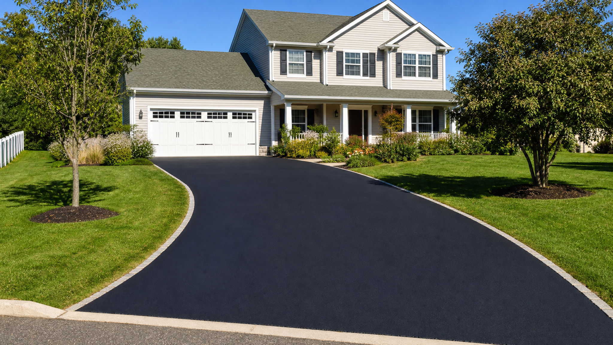 Blacktop Solutions Paving completed asphalt paving project in Redding